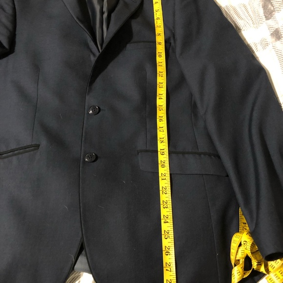 Men’s Navy Blue Bellissimo Blazer From Tip Top Tailor. - Picture 11 of 12